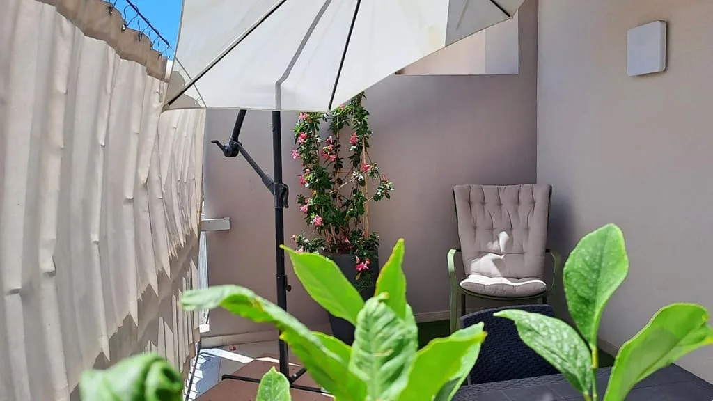 Terrazza attrezzata - Camera Matrimoniale o DUS - Medoro Camere Milazzo | Myvacanzy - Immobilfin Milazzo