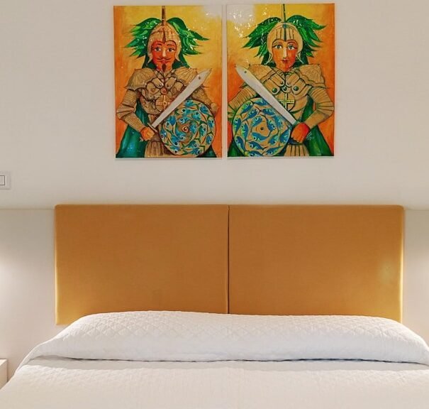 Camera da Letto - Medoro Camere Milazzo | Camera Matrimoniale o DUS con Bagno Privato MyVacanzy by Immobilfin Srl Milazzo